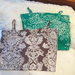 BKE printed tank tops.